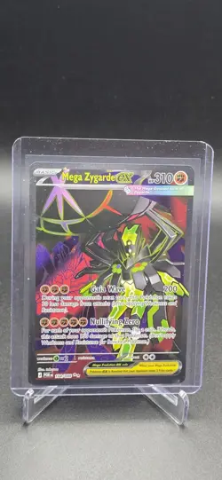 Mega Zygarde ex 104/088 Ultra Rare Perfect Order Pokemon Holo Near Mint - Image 1