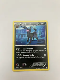 Umbreon 60/108 Uncommon Dark Explorers Pokemon Lightly Played - Image 1