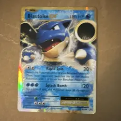 Pokemon TCG Blastoise EX 21/108 XY Holo Rare English 180 HP Basic EX - Image 1