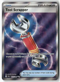 Tool Scrapper [CRI - 115/086] Ultra Rare ME04: Chaos Rising EN NM - Image 1