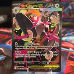 The Pokemon Company Pokemon TCG Mega Lopunny EX 128/094 ME02 Full Art Holo EN - Image 1