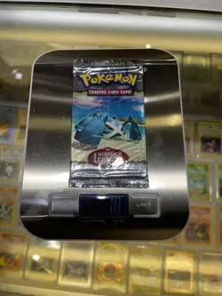 Pokemon EX Hidden Legends Pack 18 grams Metagross Art 2004 & Undaunted pack - Image 1