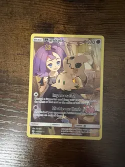Pokemon Mimikyu 245/236 Secret Rare Cosmic Eclipse Pokemon Near Mint - Image 1