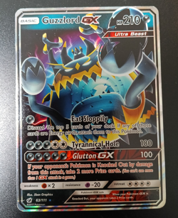 Pokemon TCG Guzzlord GX 63/111 SM Crimson Invasion Ultra Rare Holo English 2017 - Image 1