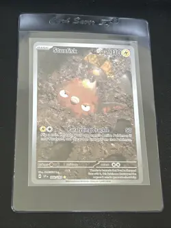 Stunfisk 202/191 Illustration Rare Surging Sparks Pokemon NM/M - Image 3
