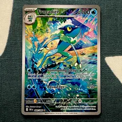 Frogadier 89/86 Chaos Rising Illustration Rare Pokemon Card Near Mint - Image 1