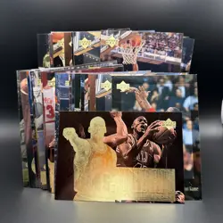 Michael Jordan The Jordan Collection Upper Deck NBA Card Lot Bulls 48 Card set - Image 1