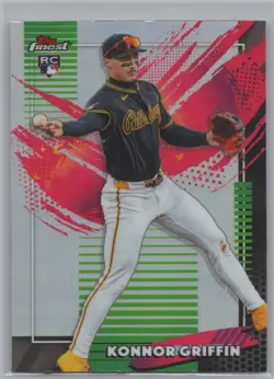 Konnor Griffin Rare 2026 Topps Finest Baseball #268 Pittsburgh Pirates - Image 1