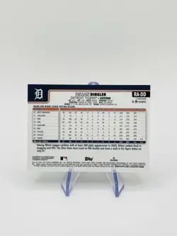 2025 Topps Chrome Logofractor - Dillon Dingler Rookie Gold Auto /50 RA-DD - Image 2