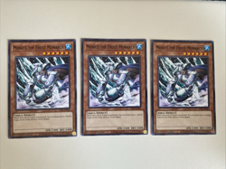 Yugioh - Mobius the Frost Monarch x 3 - 1st Edition NM - Plus Free Holo Card - A - Image 1