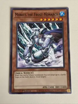 Yugioh - Mobius the Frost Monarch x 3 - 1st Edition NM - Plus Free Holo Card - A - Image 2