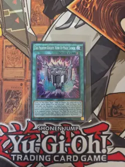 YUGIOH THE PHANTOM KNIGHTS RANK-UP-MAGIC LAUNCH MP17-EN152 SUPER 1ST ED NM - Image 1