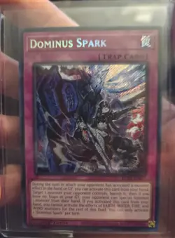 YUGIOH - DOMINUS SPARK - SECRET RARE - NM - 1ST ED - BLZO - Image 1