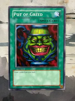 Pot of Greed SD4-EN018 Structure Deck: Fury from the Deep 1st Edition - Image 1