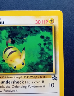 Pokemon Card: Wizards Black Star Promo: Pikachu 27 - Image 4