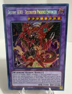 Yu-Gi-Oh! Destiny HERO Destroyer Phoenix Enforcer MP22-EN209 1st Ed Foil NM - Image 1