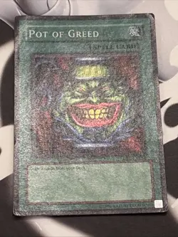 Pot of Greed DB1-EN134 Dark Beginning 1 Unlimited Super Rare MP - Image 1