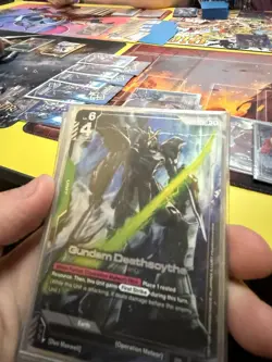Gundam Deathscythe LR+ Alt Art - Bandai Gundam Card Game TCG - see description. - Image 1