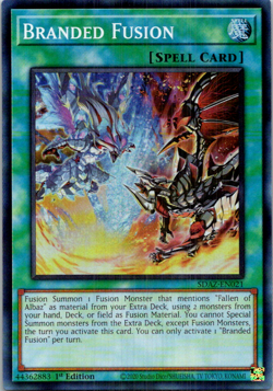 Branded Fusion SDAZ-EN021 Yu-Gi-Oh! TCG NM 1st Edition - Image 1