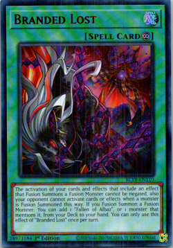 Branded Lost BLTR-EN110 Yu-Gi-Oh! TCG LP 1st Edition - Image 1