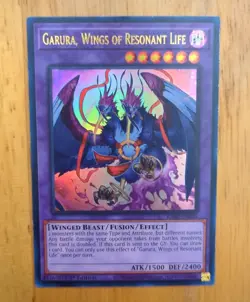 Yu-Gi-Oh Garura, Wings of Resonant Life (ULTRA RARE) RA02-EN024 - Image 1