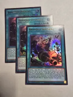3x Branded Opening 1st Edition Ultra Rare CH01-EN023 Yu-Gi-Oh! - Image 1