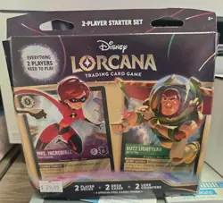 DISNEY LORCANA - 2 PLAYER DECK - ELASTIGIRL / BUZZ LIGHTYEARS - Image 1