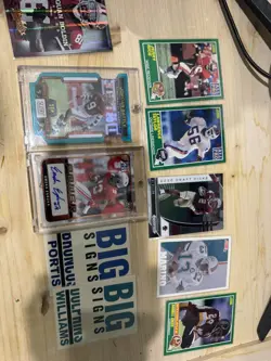 HUGE NFL CARD LOT Collection PATCH , AUTO Autograph RC 10+ #’d cards🔥 - Image 1