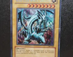 Blue Eyes White Dragon BPT-007 - Secret Rare - Poor - YuGiOh - Image 3