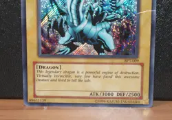 Blue Eyes White Dragon BPT-007 - Secret Rare - Poor - YuGiOh - Image 4