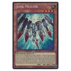 YuGiOh Battles of Legend: Glorious Gallery Junk Meister (Secret Rare) BLGG-EN033 - Image 1