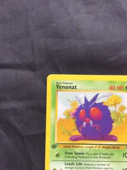 Pokemon Cards: Jungle 1st Edition Common: Venonat 63/64 - Image 2