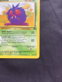 Pokemon Cards: Jungle 1st Edition Common: Venonat 63/64 - Image 4