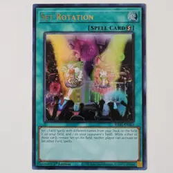 Set Rotation - RA03-EN065 - NM - Ultra Rare - 1st ed - Yugioh - Image 1