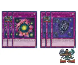 Yugioh! 3x Deck Devastation Eradicator Epidemic Virus WISU Rare 1st Ed NM - Image 1
