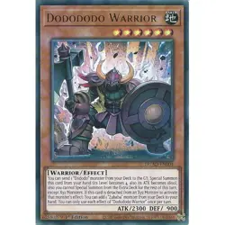 YUGIOH DUAD-EN004 Dodododo Warrior Ultra Rare 1st Edition NM - Image 1