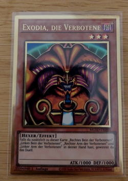 Exodia,die Verbotene MGED-DE005 Premium Gold Rare 1.Auflage NM Yu-Gi-Oh! - Image 1
