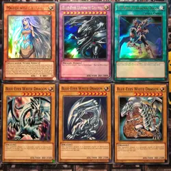 YuGiOh! Kaiba's Blue Eyes White Dragon & Joey's Red Eyes Black Dragon Decks! - Image 2