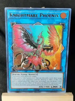 Yu-Gi-Oh! Knightmare Phoenix *ULTRA RARE* RA03-EN042 1st Edition NM - Image 1