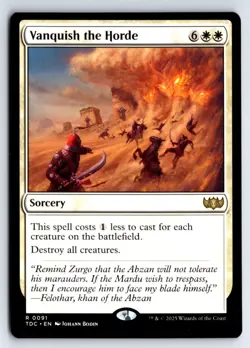 Vanquish the Horde -Commander: Tarkir: Dragonstorm - Image 1