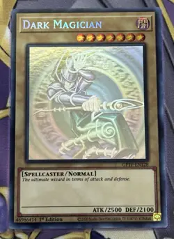 Dark Magician (Ghost Rare) GFTP-EN128 Ghosts From the Past 1st Edition - Image 1