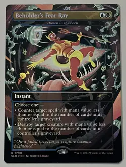 MTG Secret Lair Drop Drown in the Loch Instant RARE FOIL #1790 - Image 1