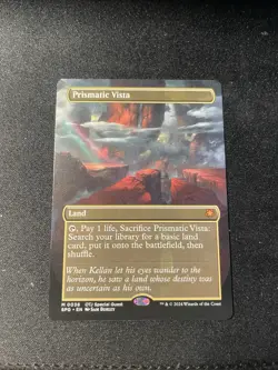 Prismatic Vista Non-Foil Borderless Special Guests Regular MTG SHIPS FREE! Magic - Image 1
