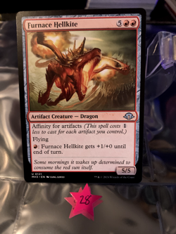 MTG Furnace Hellkite Modern Horizons 3 0121 Regular Uncommon - Image 1