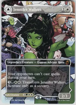 Jennifer Walters Borderless 328 Marvel Super Heroes Magic the Gathering - Image 1