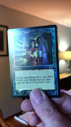 MTG - Vampiric Tutor - DCI Judge Promo Foil - Alt Art - Read - WATCH ITEM VIDEO! - Image 2