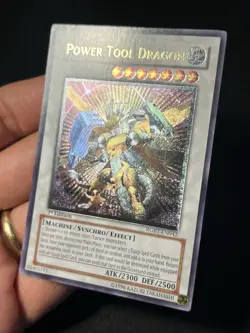 Yugioh Power Tool Dragon RGBT-EN042 Ultimate Rare 1st Ed NM - Image 2
