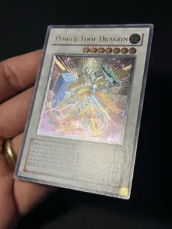 Yugioh Power Tool Dragon RGBT-EN042 Ultimate Rare 1st Ed NM - Image 3