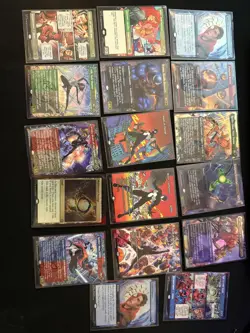 MTG Spiderman regular, borderless, extended art foil & non foil bundle lot! - Image 1