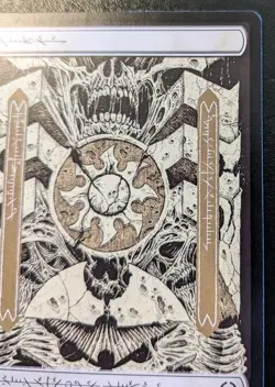 Plains (Phyrexian Full Art) 267/271 ONE Land Phyrexia: All Will Be One MTG - Image 3